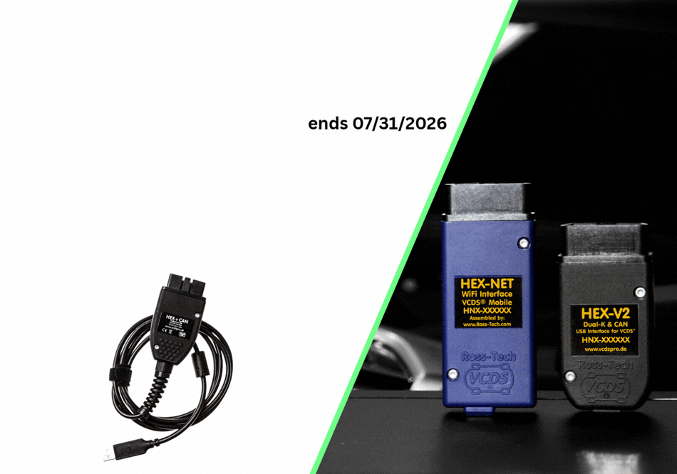 VCDS HEX+CAN-USB Refurbished - VCDS ® Diagnosis for VW Audi Seat